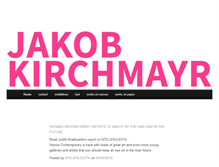 Tablet Screenshot of jakobkirchmayr.com